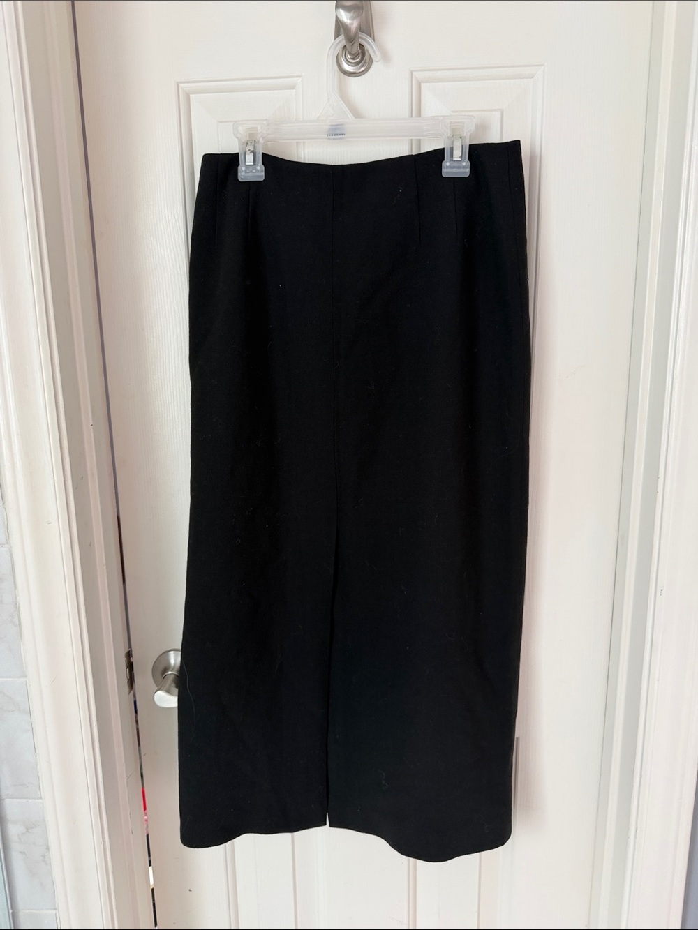 Talbots Black Petite Wool Skirt
